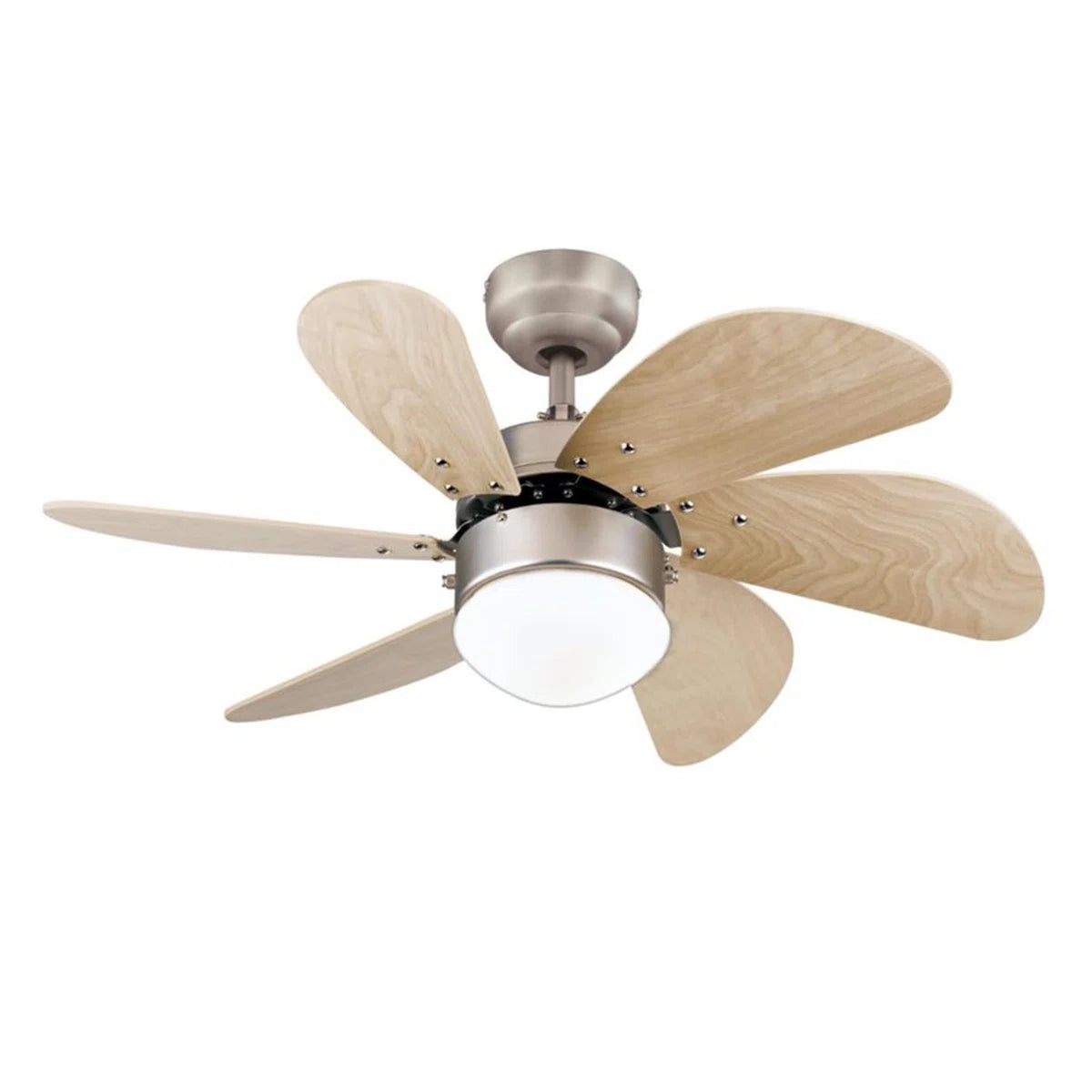 Jerseyville 30'' Ceiling Fan with Light Kit