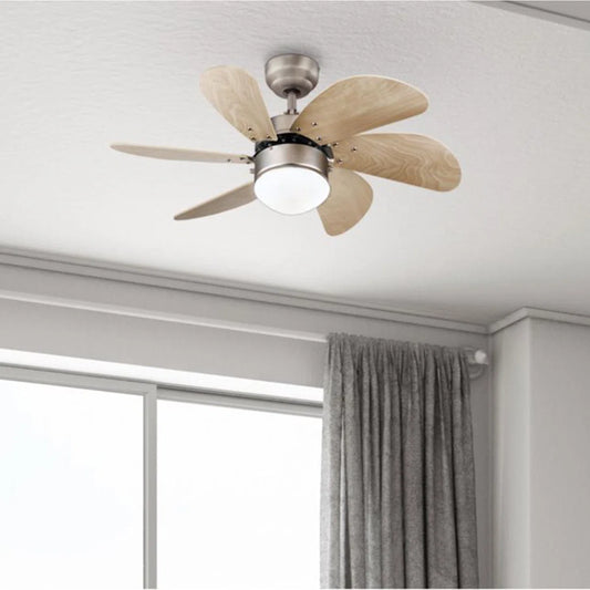 Jerseyville 30'' Ceiling Fan with Light Kit